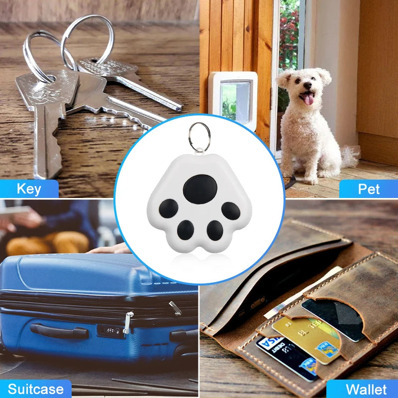 Smart Mini GPS Tracker Key Kids Bag Finder Dog Cat Pet Locator