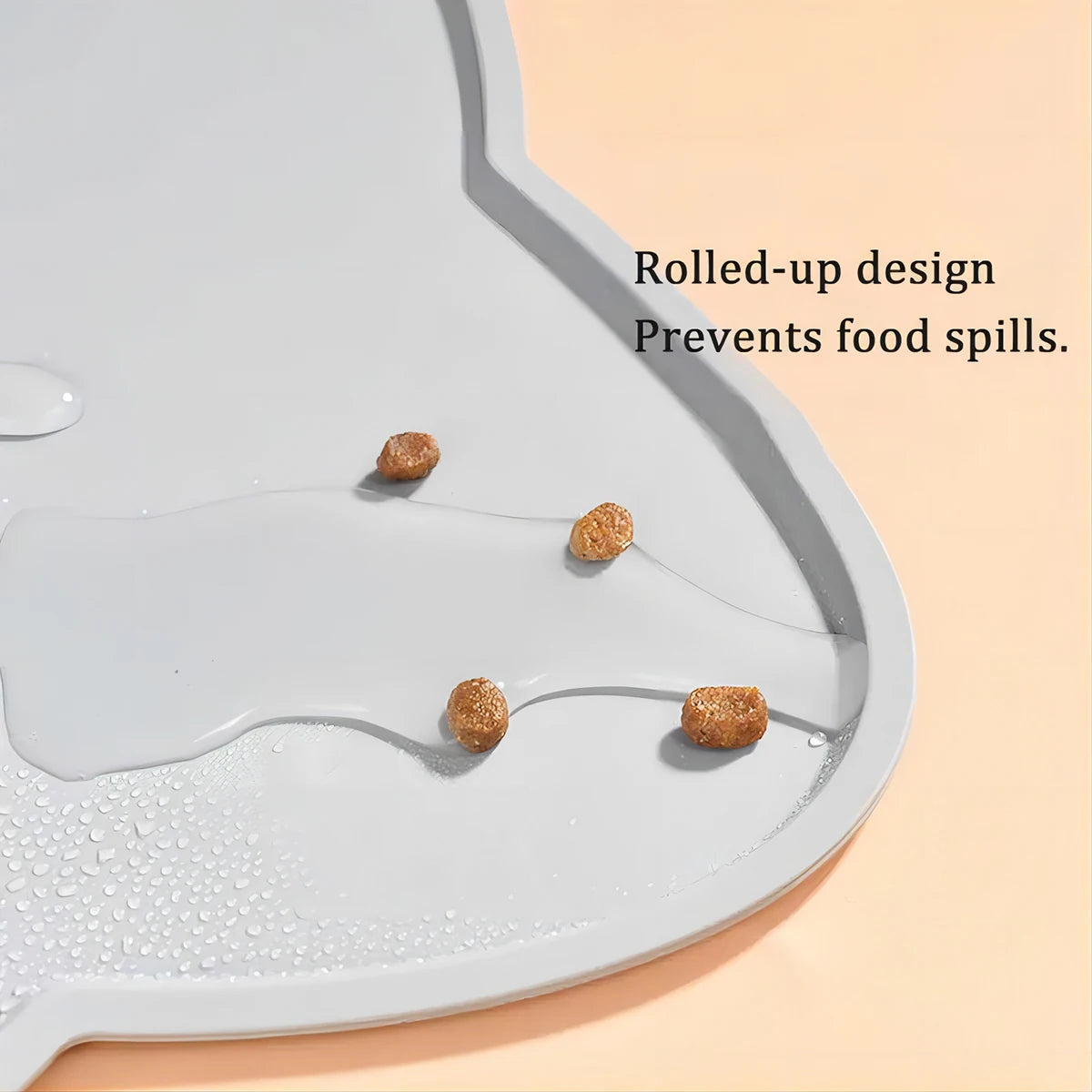 Silicone Pet Feeding Dog Cat Bowl Food Mat Non-Stick Waterproof Pet