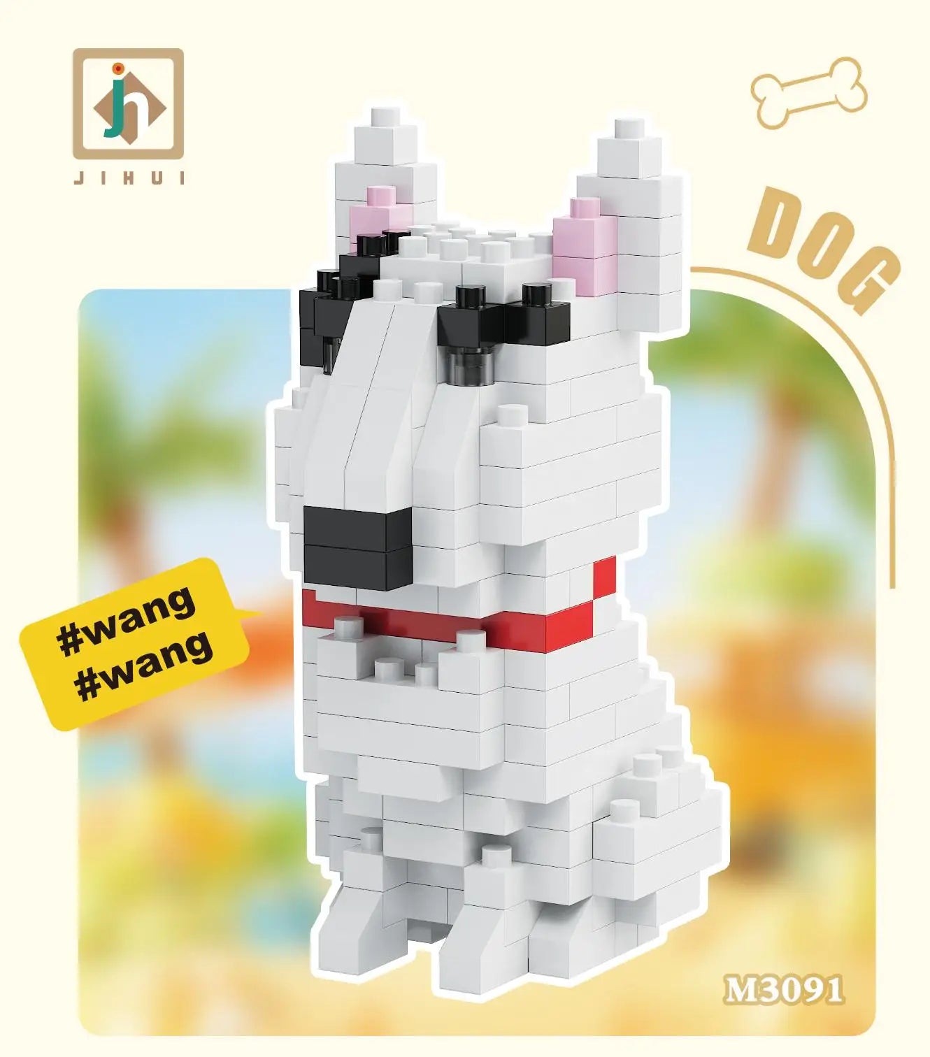 Variety Styled Cute Pet Dog Micro Mini Building Blocks Toys: Ideal