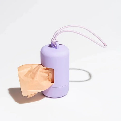 Dog Poop Bag Carrier Portable Pet Waste Bag Dispenser Luxury Stylish