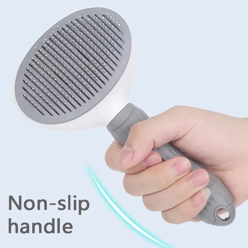 Self-cleaning Pet Hair Remove Comb Cat Slicker Brush Pet Hair Removal