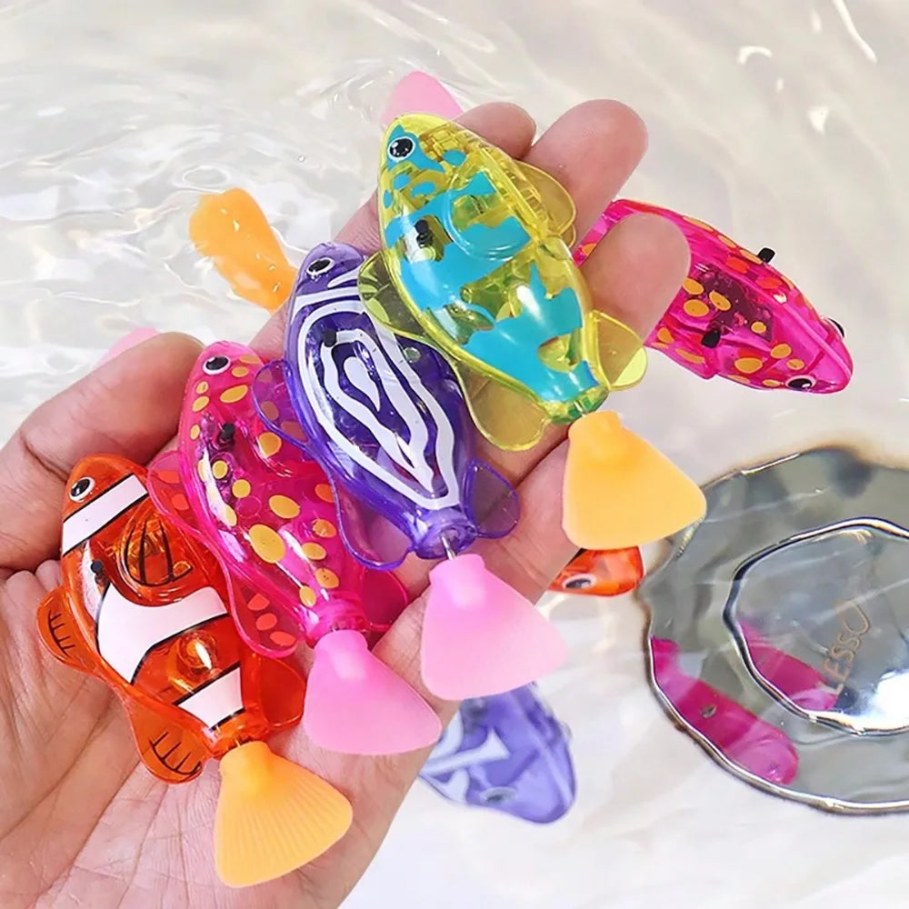 New style Children Electronic Fish Summer Bath Toys Pet Toys Swimming
