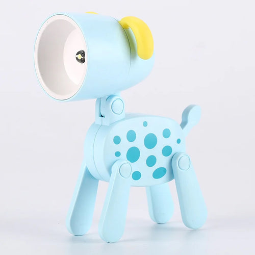 LED Night Light Mini Folding Desk Lamp Cute Pet Lights Dog Deer
