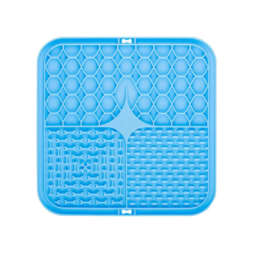 Pet Lick Silicone Mat for Dogs Pet Slow Food Plate Dog Bathing