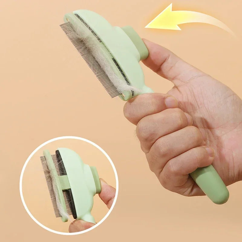 Pet Cat Comb Cat and Dog Hair Removal Brush Cleaning Hair Cleaner