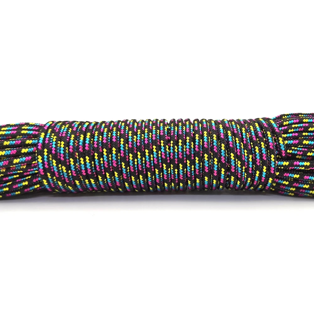 3mm Paracord, Outdoor Hiking and Camping Rope, Clothes Drying Rope,