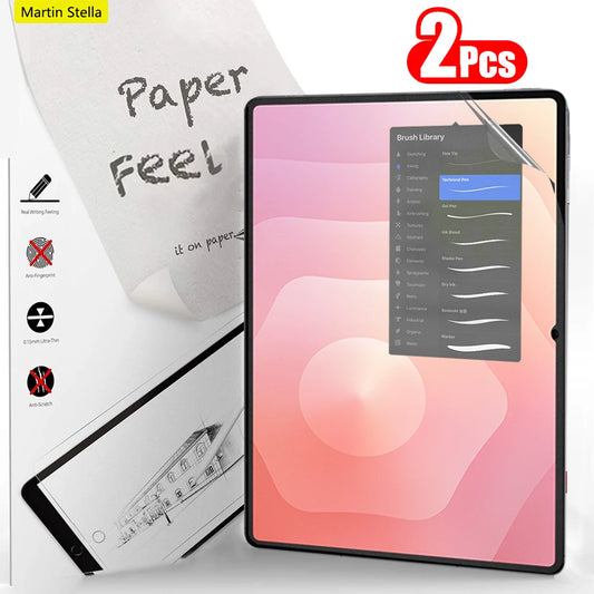 2Pcs Paper Feel Like Screen Protector For Samsung Galaxy Tab S11 Ultra