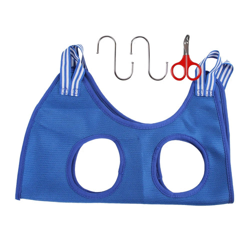 Dog Cat Grooming Hammock Fixed Bath Bag for Nail Cutting Anti Scratch