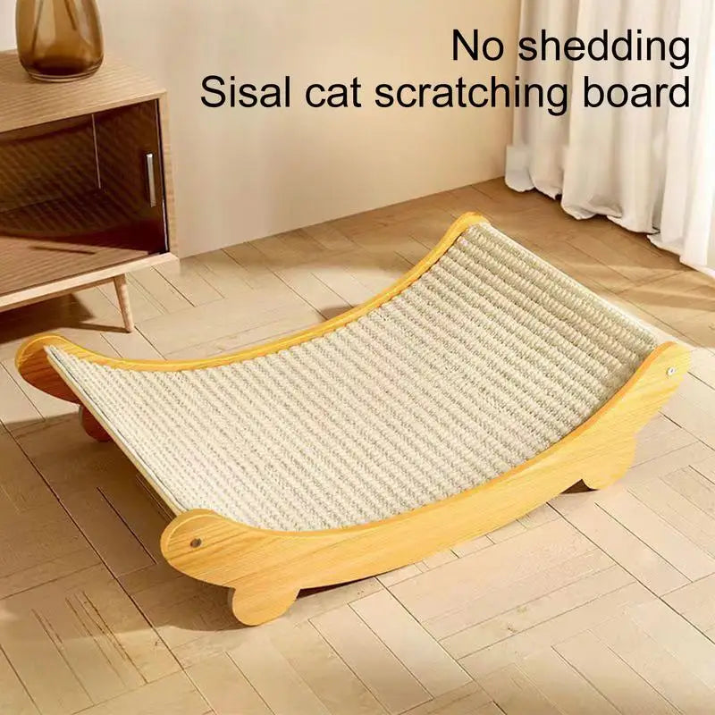 Sisal Cat Scratching Pad Reusable Cat Scratcher Cat Scratch Bed Nest