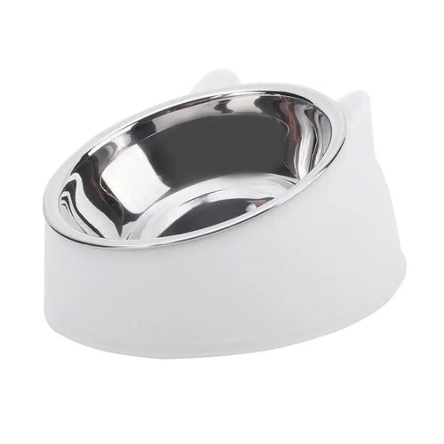 1/2/5pcs Cat Bowl Creative Inclined Kitten Puppy Food Feeding Bowls