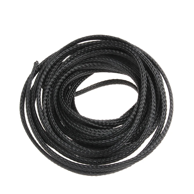 5M Tight PET Expandable Cable Sleeves Wire Gland Cables Protection