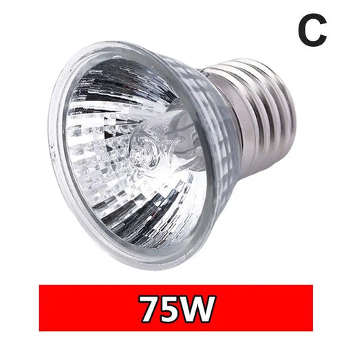 20/50/75W Heat Lamp UVA UVB Reptile Constant Temperature Lamp Full