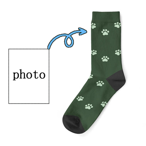 Custom Socks Cat 3D Print Men/Women Socks Casual Funny Novelty DIY