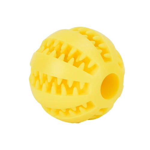 Interactive Dog Food Ball Rubber Chew Toy for Small to Large Dogs And
