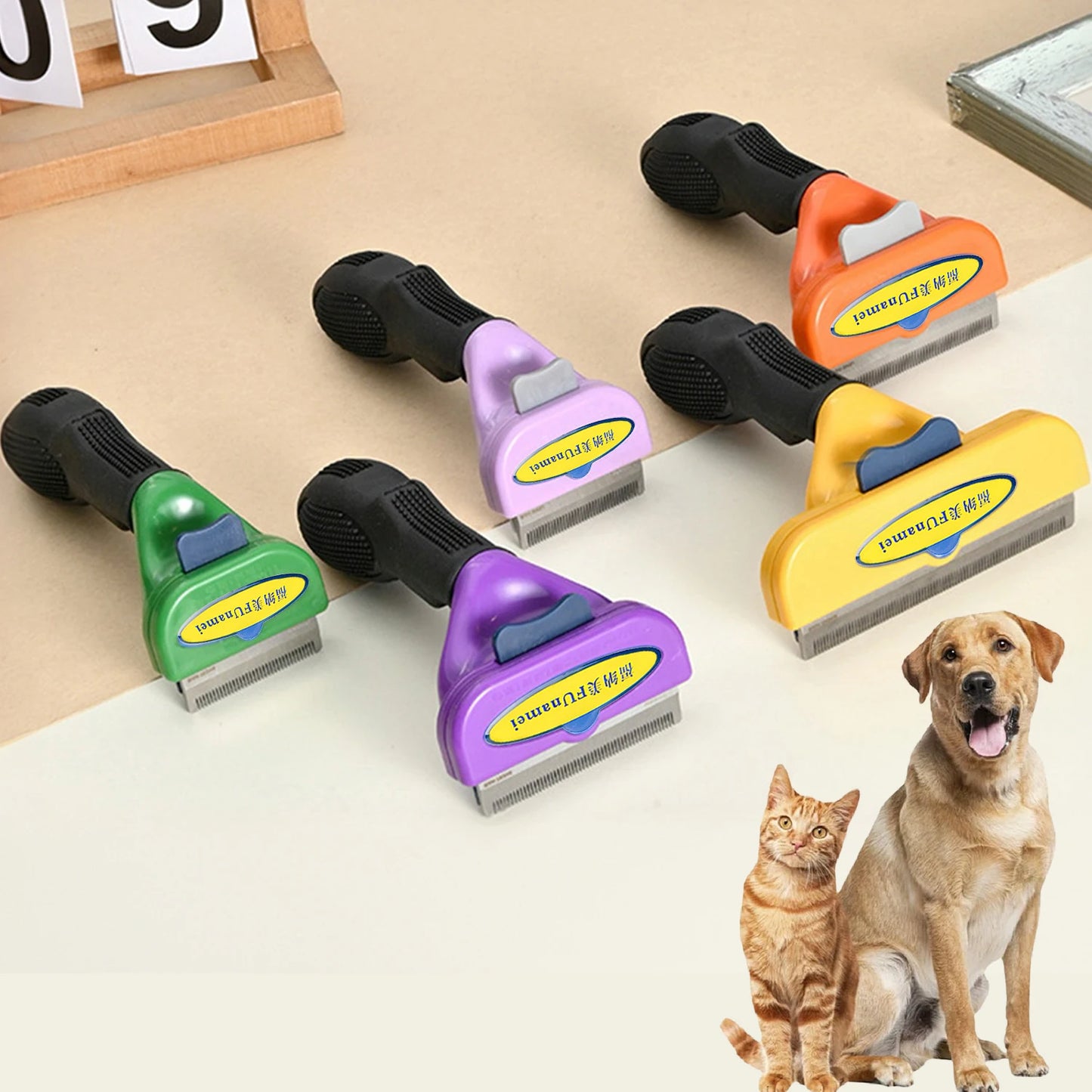 Dog Brush Grooming Accessories Pet Hair Knotting Remover Large Dogs