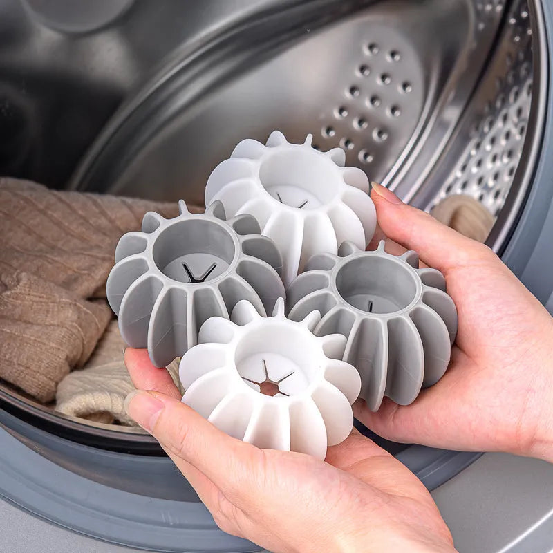 Laundry Ball Reusable Silicone Clothes Hair Cleaning Tools Pet Hair
