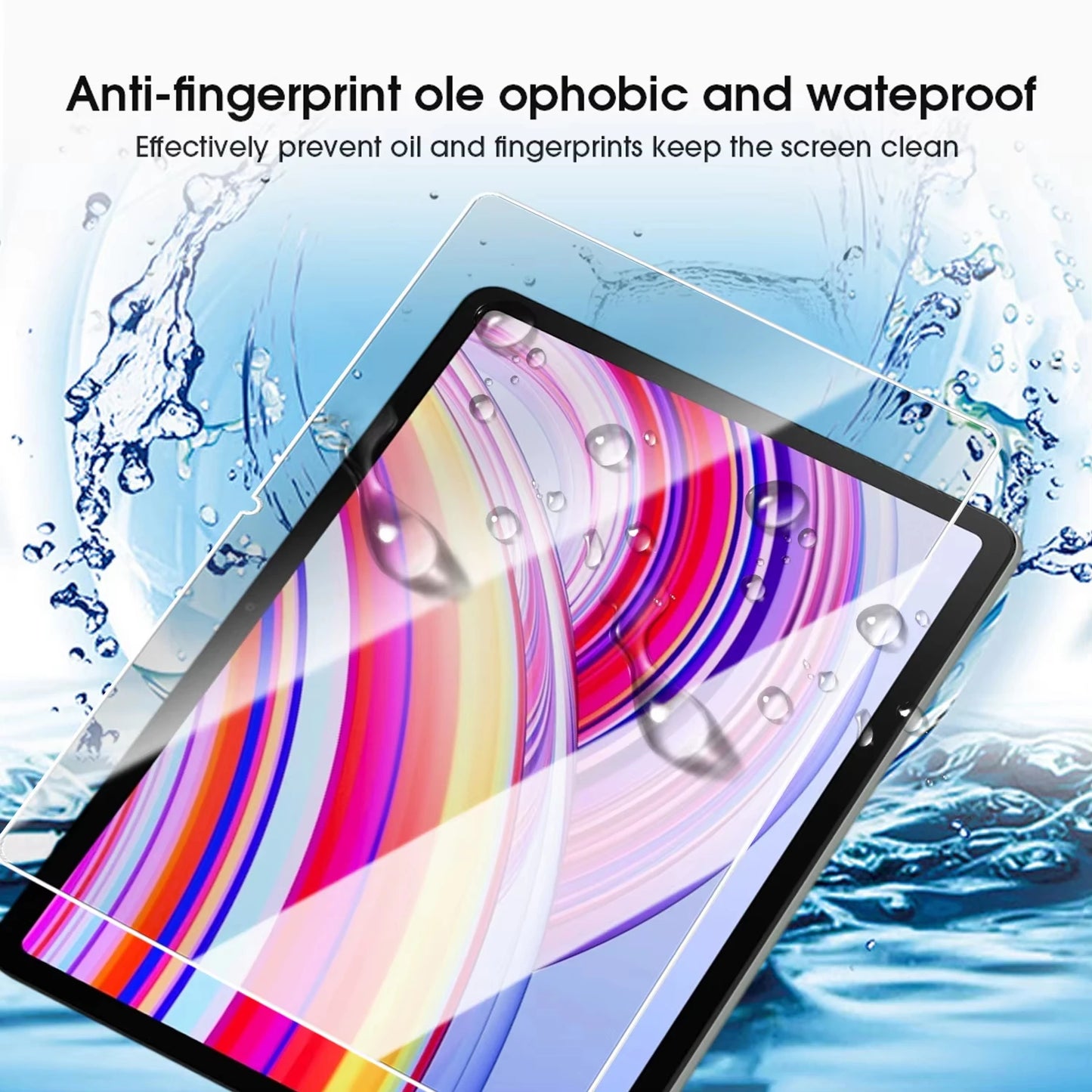 Easy Install Tempered Glass for iPad Pro 13 11 M4 M3 M2 for iPad Air
