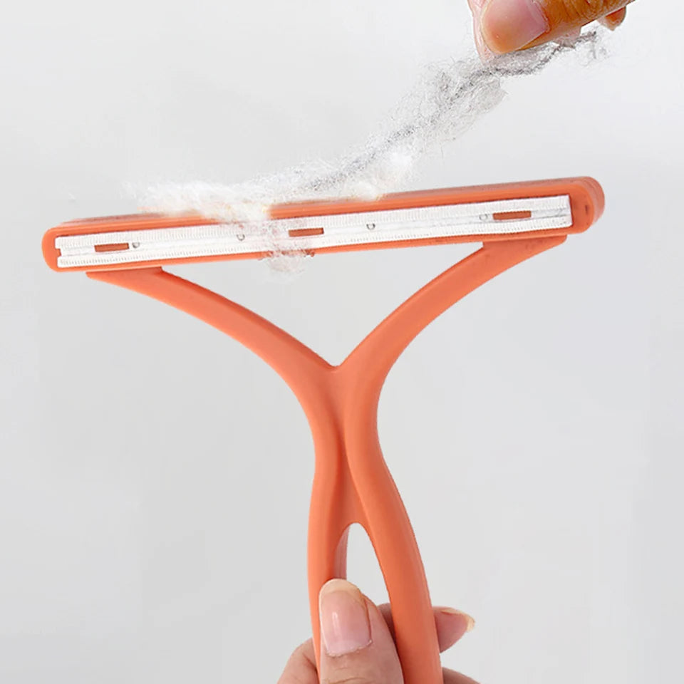 Portable Lint Remover Pet Hair Remover Brush Manual Lint Roller Sofa