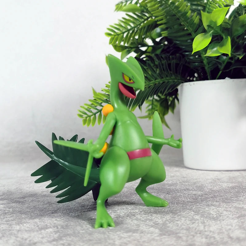 Pokemon Sceptile Ace Lizard King 9cm Gk Desk Toy - Anime Themed