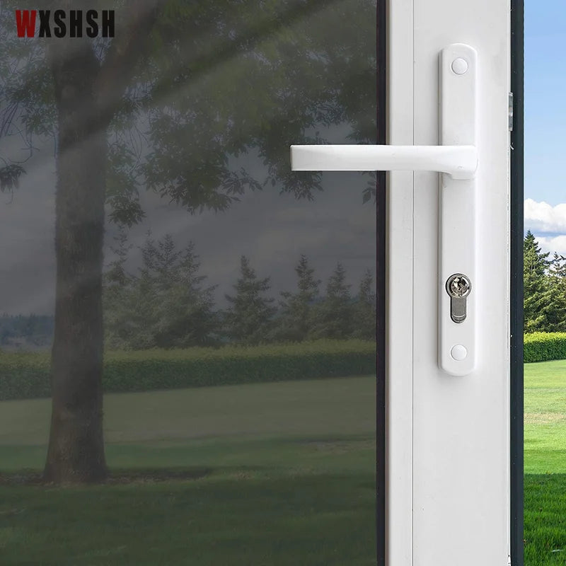 Window Privacy Film One Way Daytime Privacy Static Cling Sun Blocking
