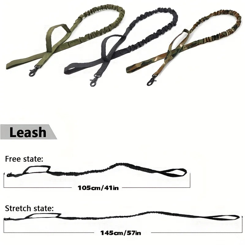 Pet Traction Rope Tactical Dog Leash Outdoor Training Large