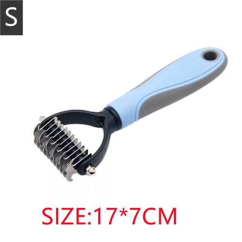 New Professional Pet Cat Hair Removal Comb Brush Dog Grooming Shedding
