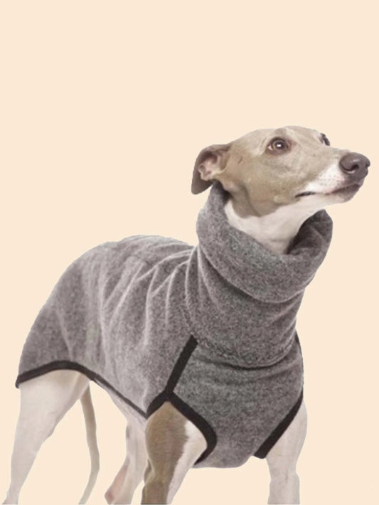 Greyhound Clothes, Dog Winter Coat Pajamas Onesies  Turtleneck Stretch