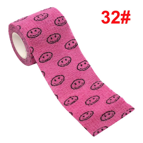 Animal Pattern Printed Self Adhesive Elastic Bandage 4.5m Sports Wrap