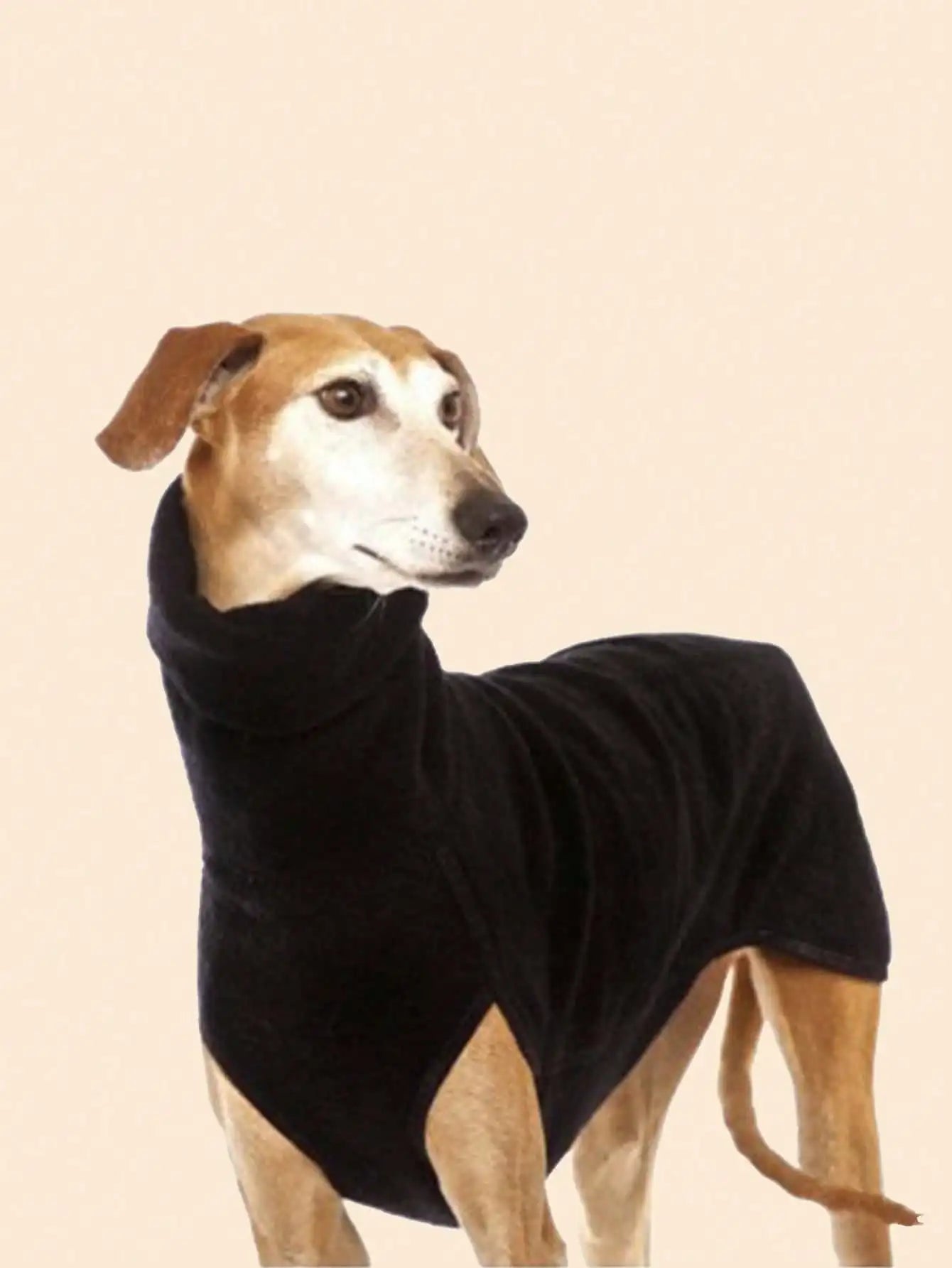 Greyhound Clothes, Dog Winter Coat Pajamas Onesies  Turtleneck Stretch