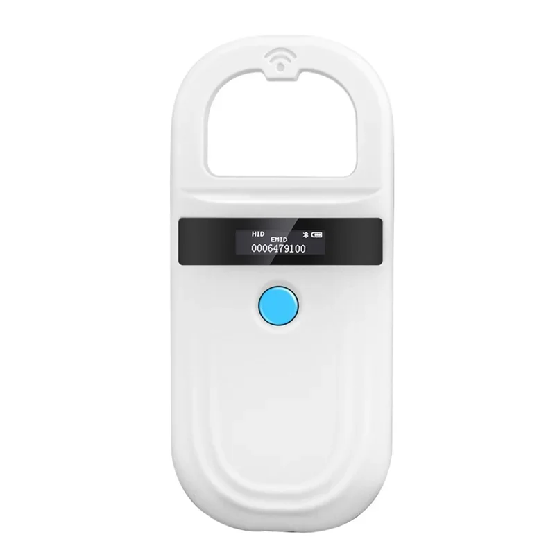5YOA Handheld 134.2Khz Animal RFID Reader Pet Cat Dog Micro-Type Chip