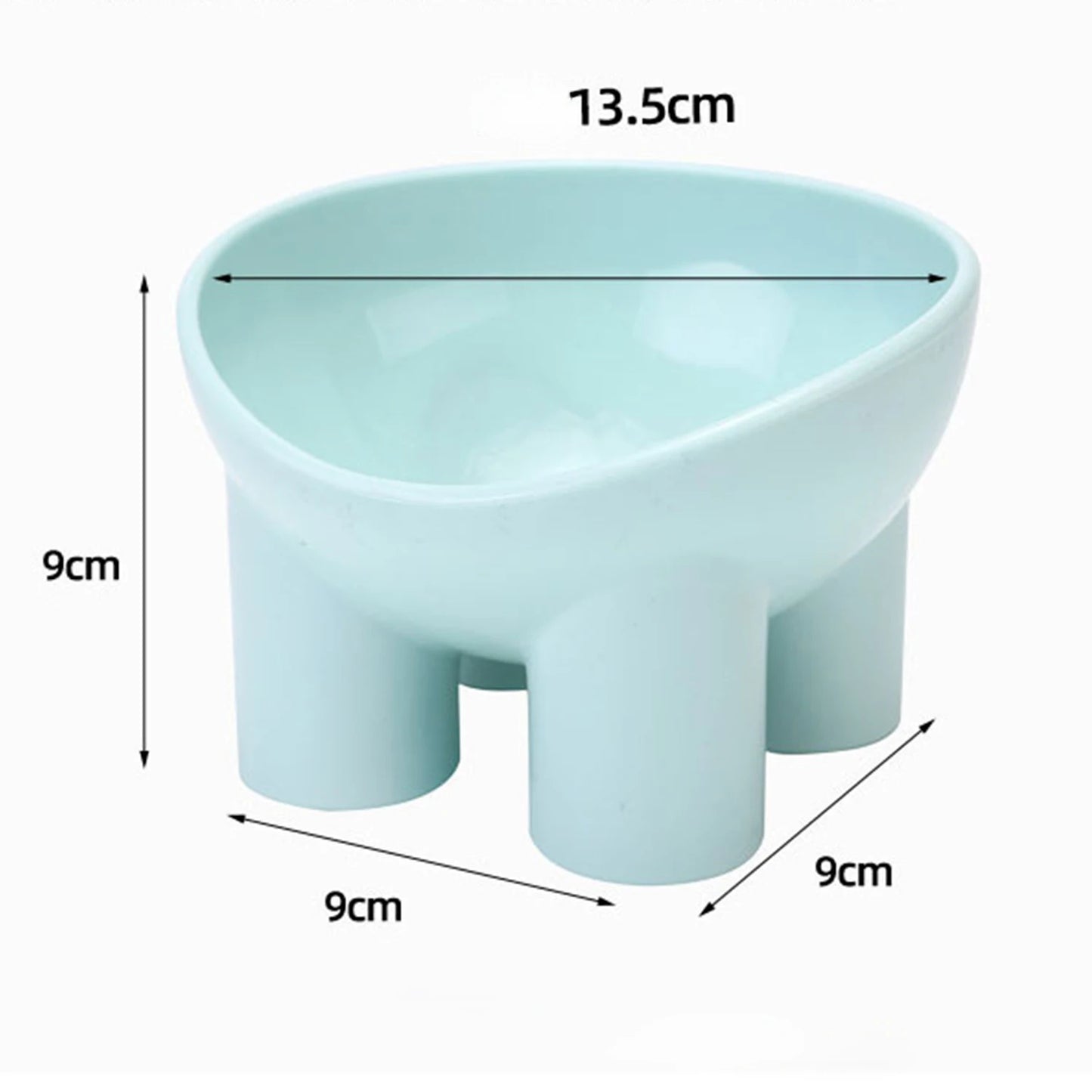 Portable Anti-Drop Cat Dog Pet Feeding Bowl - Food And Water Feeder