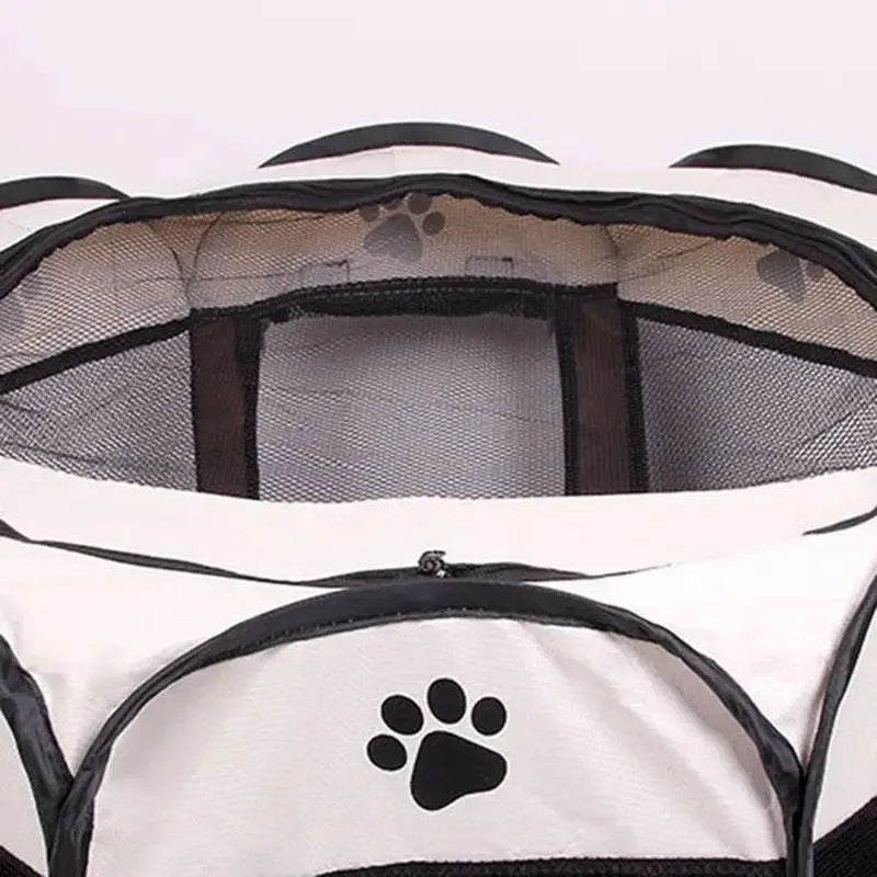 Portable Foldable Pet Tent Kennel Octagonal Fence Puppy Shelter Easy