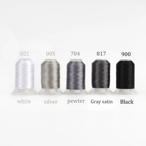 4/5 Brother Colors Set Premium Polyester Embroidery Thread 500 Meters