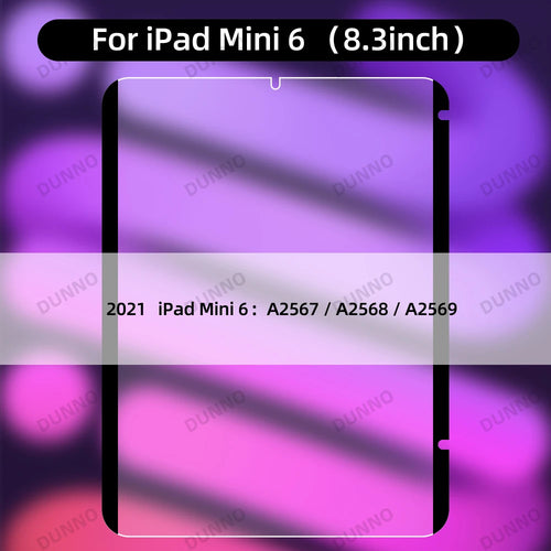 Paper Feel Screen Protector Film for iPad Air 11in 2024 Pro 11/12.9
