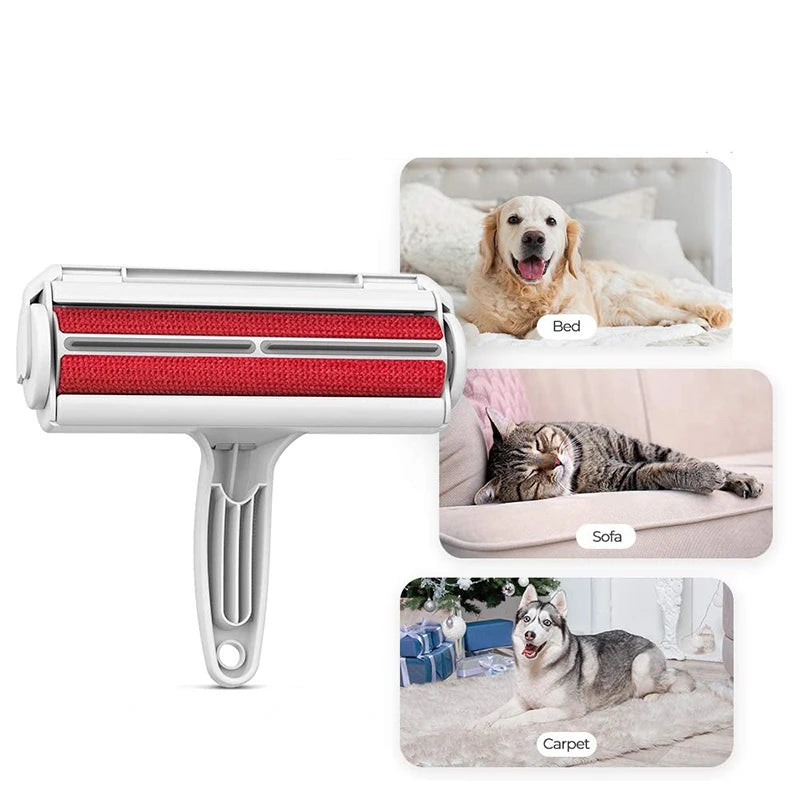 Pet Hair Removel Roller Remover Cleaning Brush Fur Removing Dog Cat