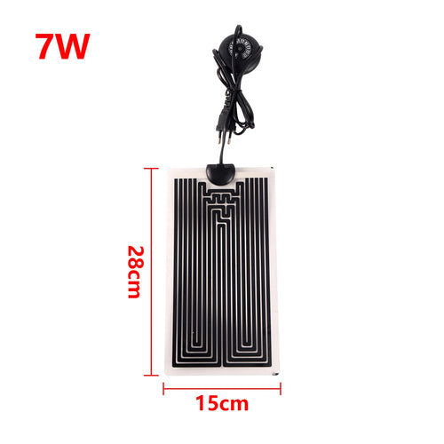 5-45W Reptiles Heat Mat Pet Heating Warm Pads Adjustable Temperature