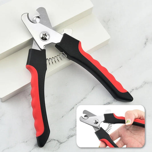 Pet Nail Clippers Professional Dog Cat Nail Trimmer Labor Saving