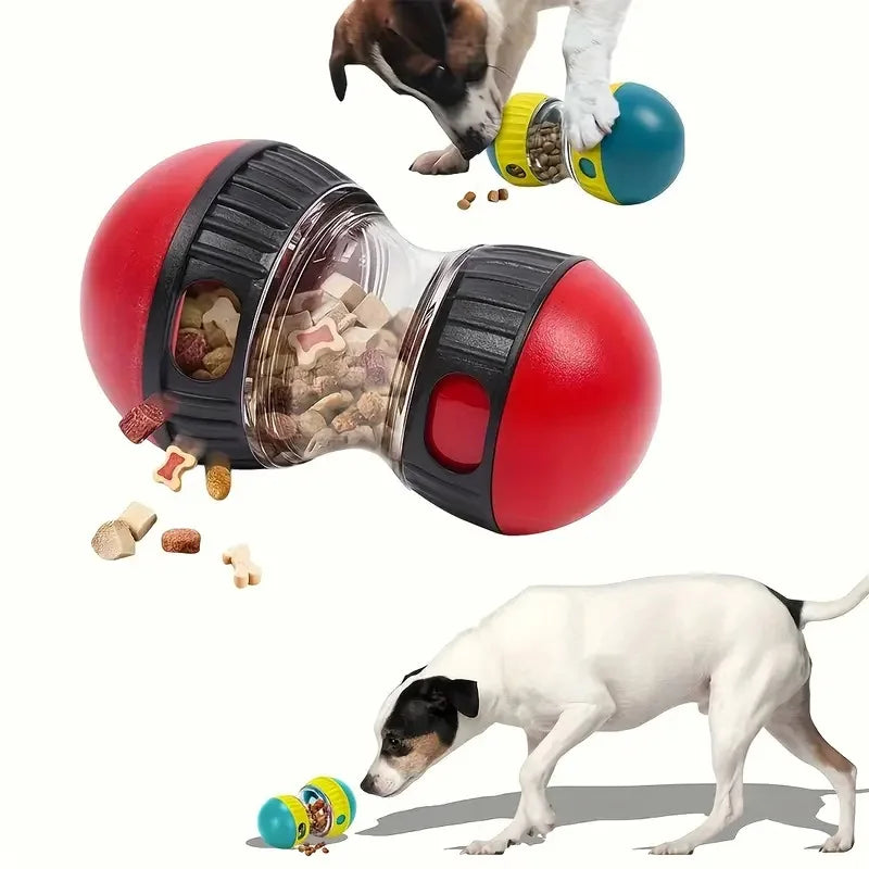 Interactive dog snack dispenser toy, suitable for all types of slow