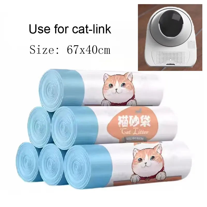 Use for Neakasa/CatLink Smart Cat Litter Box Garbage Bag Drawstring
