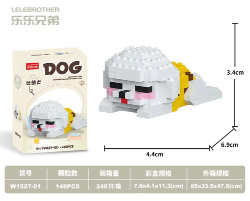 Hot Selling Particle Assembly Building Blocks Pet Cat Dog Assembly