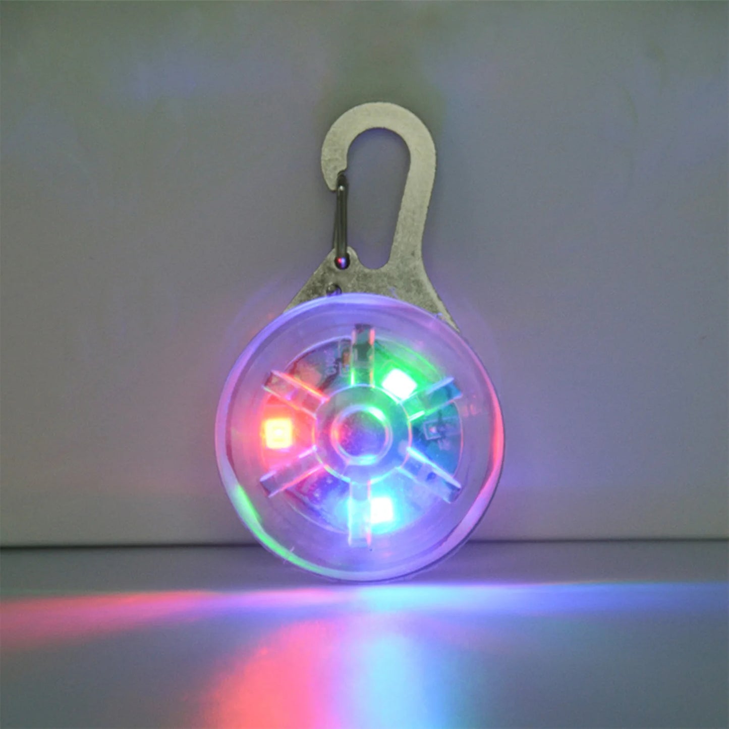 LED Glow Dog Collar Pendant Light Up Pet Accessories Night Safety