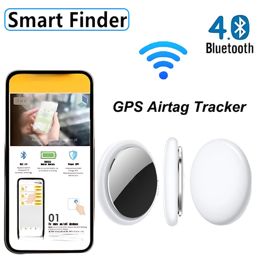 GPS Bluetooth Tag For Phone Airtag Find My App Anti Lose Tracker With