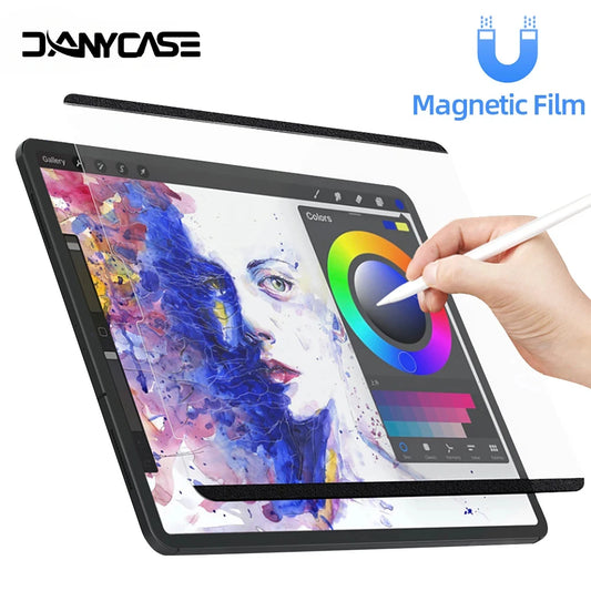 Paper Feel Screen Protector Film for iPad Air 11in 2024 Pro 11/12.9