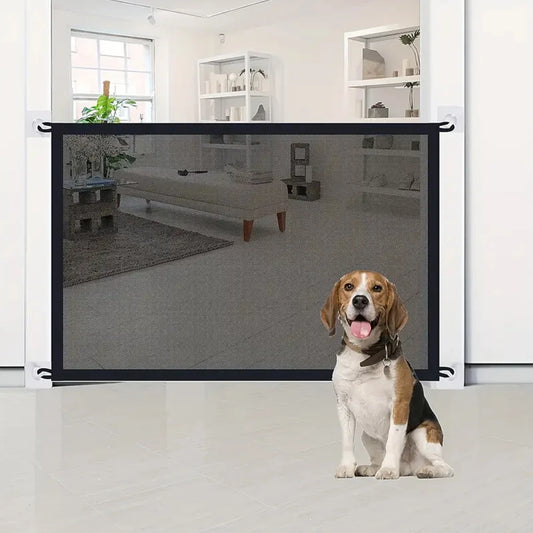 Pet Dog Barrier Fences With 6pcs Hook Pet Isolated Network Stairs Gate