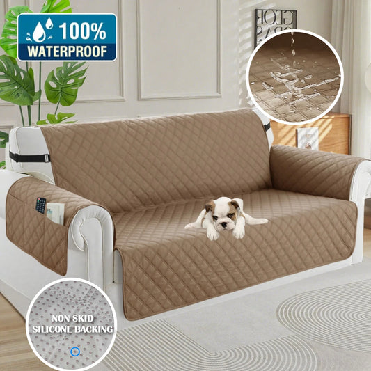 100% Waterproof Couch Covers Sofa Cover Non-Slip Sofa Slipcover with