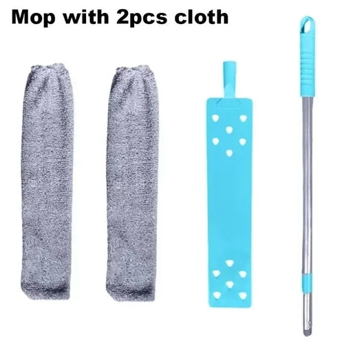 Long Handle Mop Telescopic Microfiber Duster Brush Gap Dust for