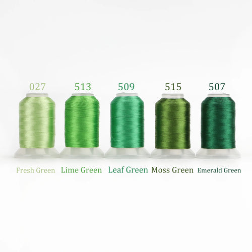 4/5 Brother Colors Set Premium Polyester Embroidery Thread 500 Meters