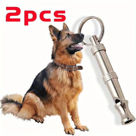 1/2Pcs Dog Whistle To Stop Barking, Adjustable Sound Pitch Dog Whistle