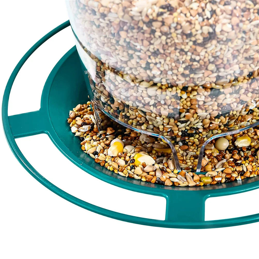 Waterproof Hanging Wild Bird Seed Feeder Bird Feeding Tool Garden