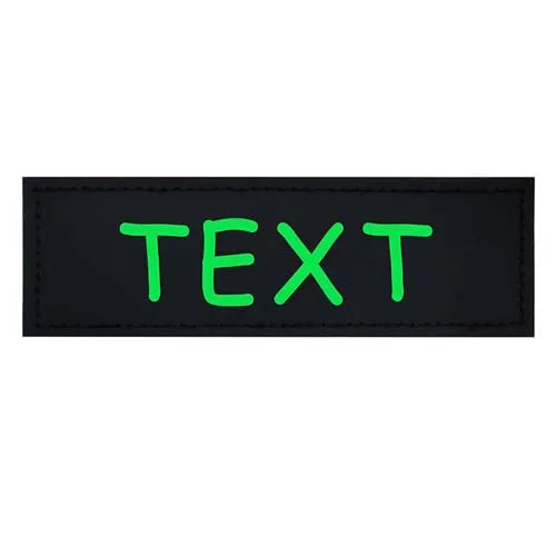 2 PCS Personalized Dog Name Labels Colorful Pattern Pet Harness Custom